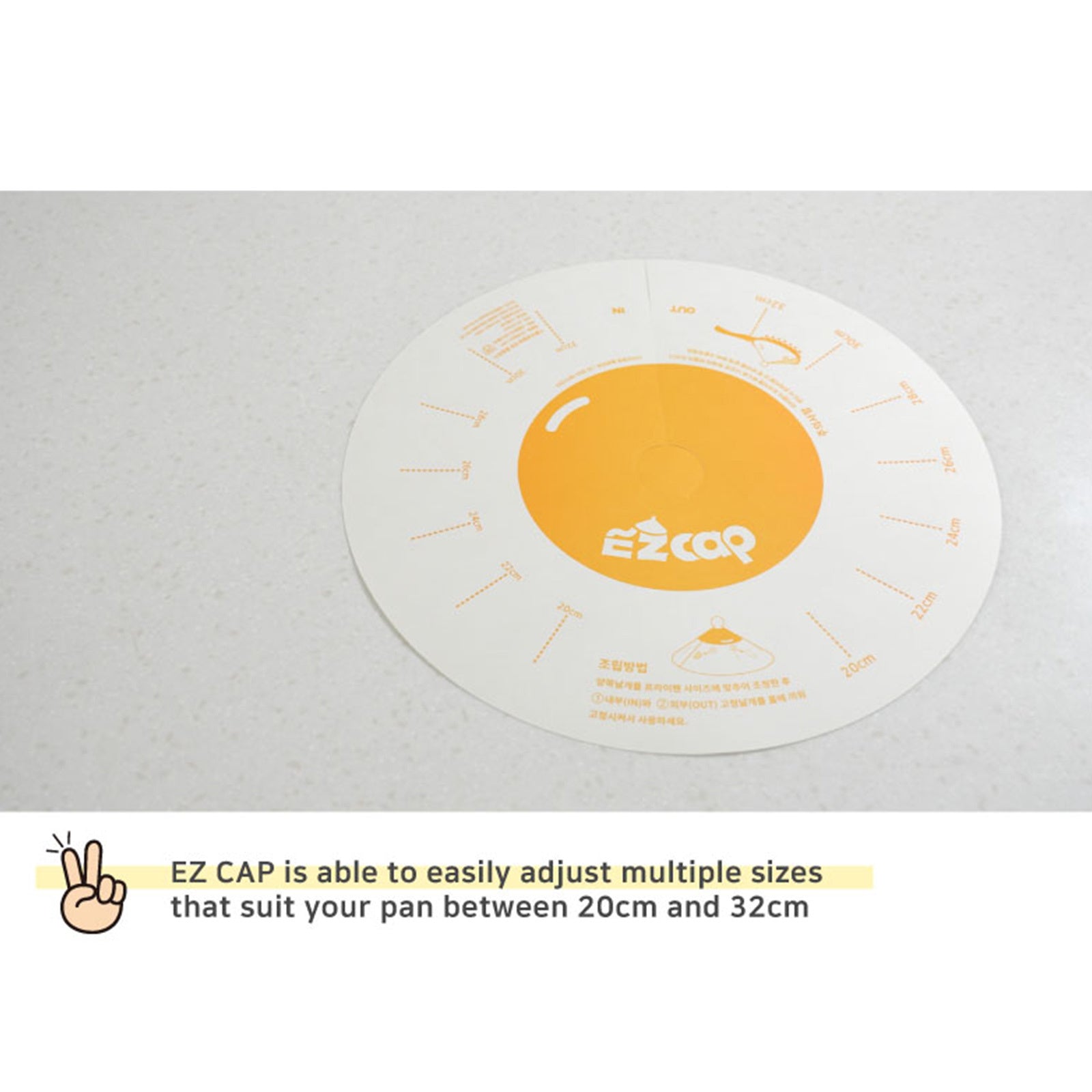 EZ Cap 200X Paper Lid for Frypan Disposable Cooking Pan Cap