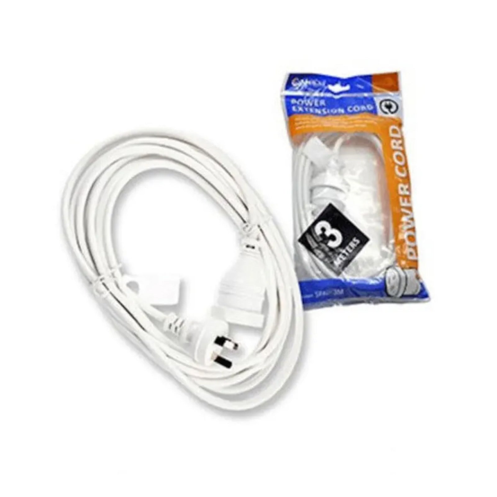 2X Sansai 3 Meters Power Extension Cord