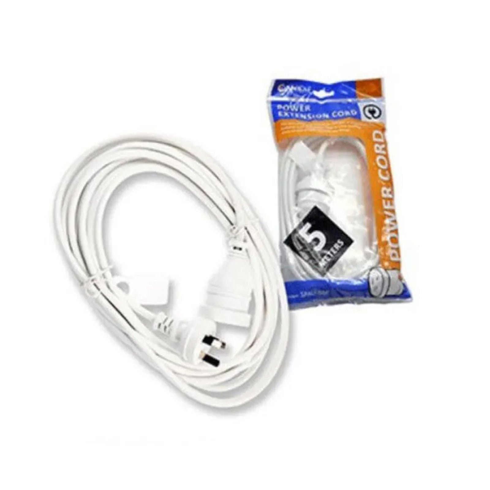 2X Sansai 5 Meters Power Extension Cord