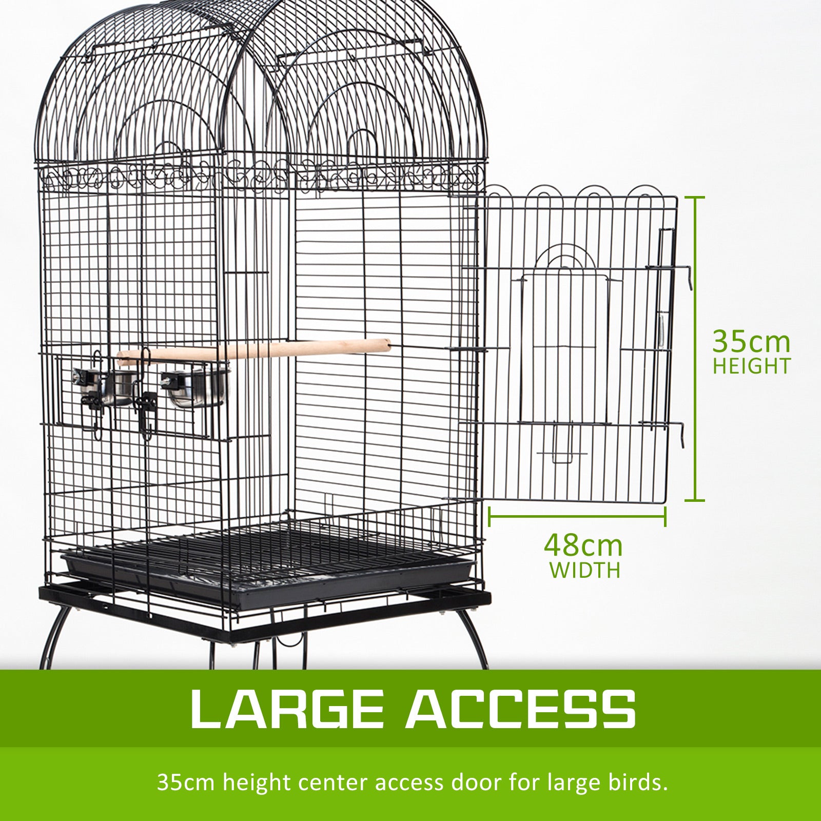 Paw Mate Bird Cage Parrot Aviary Soprano 164cm