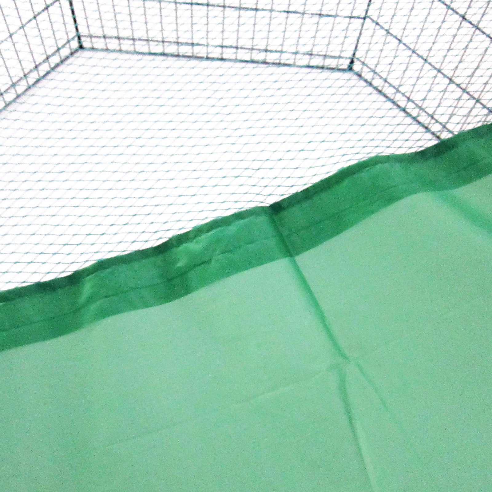 Paw Mate Green Net Cover for Pet Playpen 42in Dog Exercise Enclosure Fence Cage