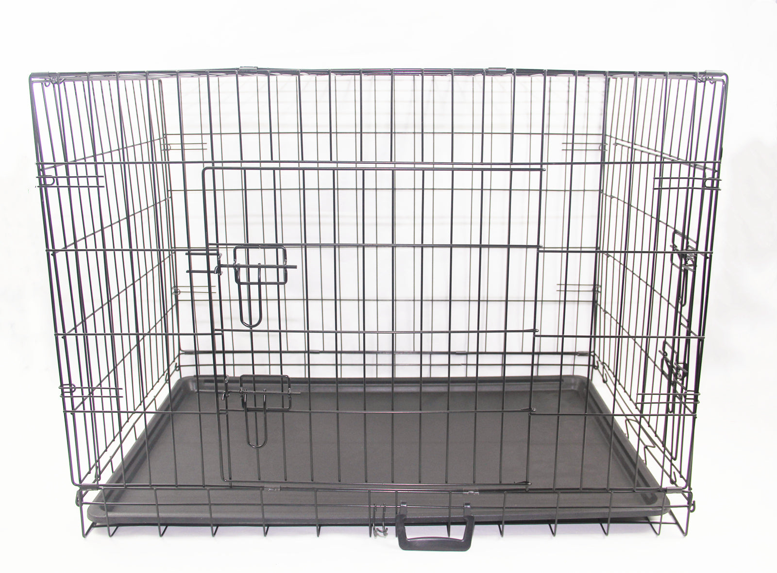 YES4PETS 24' Portable Foldable Dog Cat Rabbit Collapsible Crate Pet Cage with Cover Mat