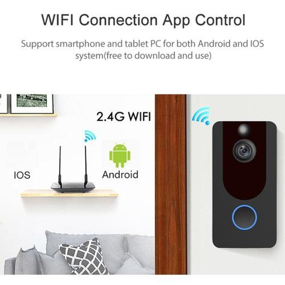 BDI V7 Full HD Smart Video Security Camera Doorbell