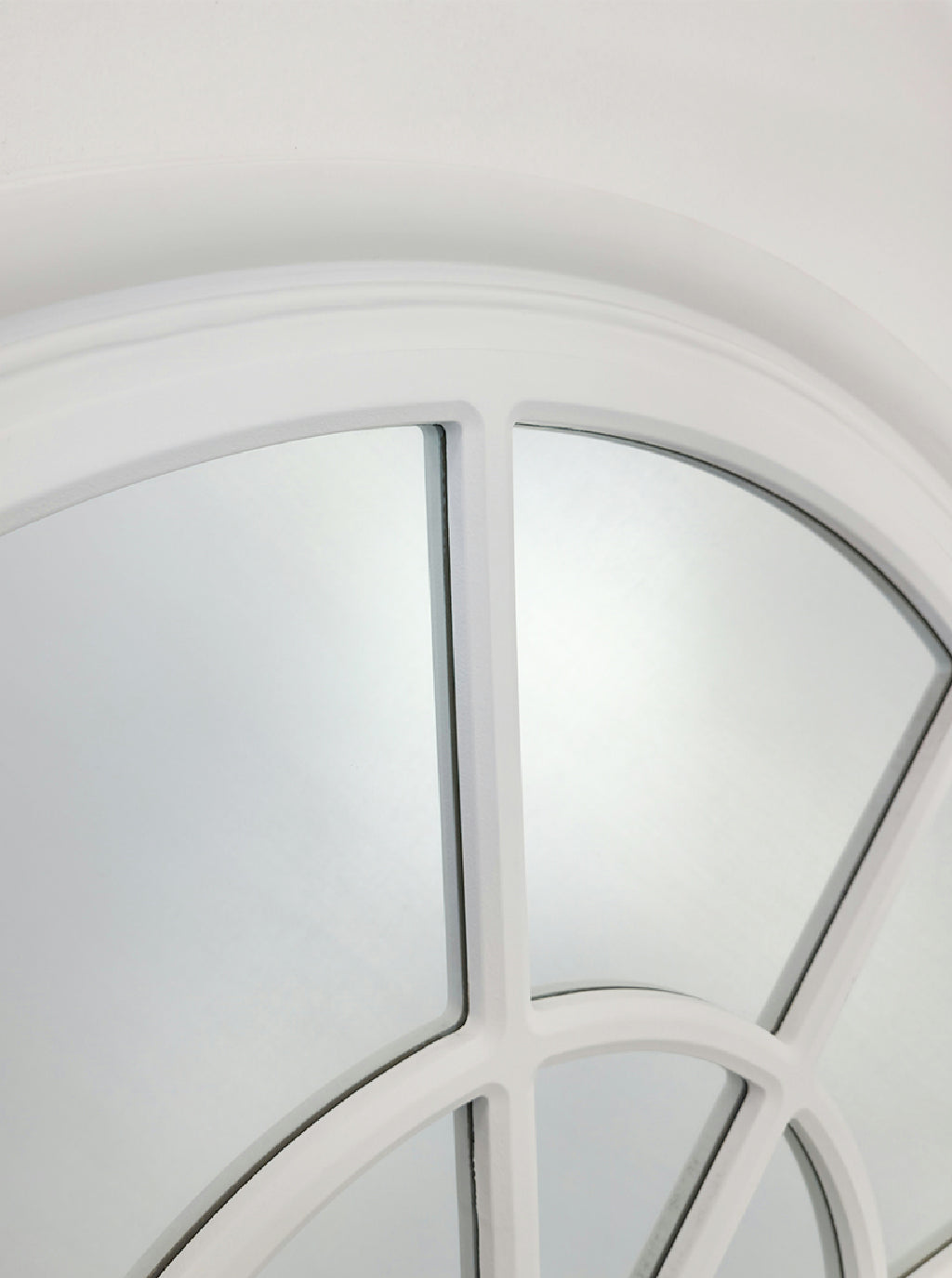 Window Style Mirror - White Arch 70 CM x 130 CM