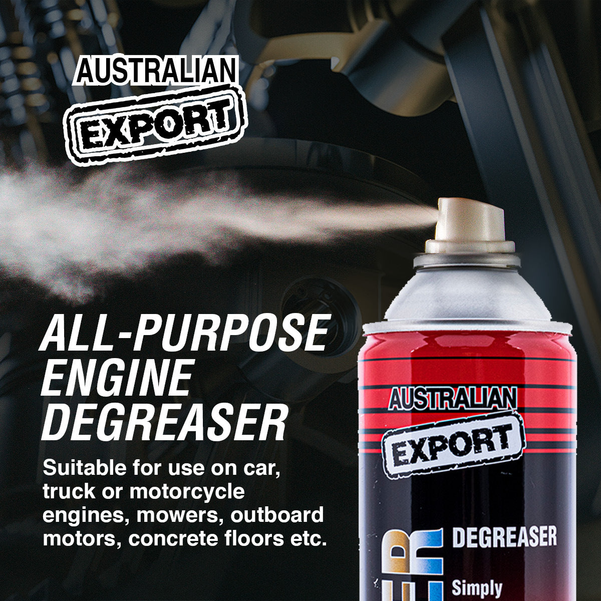 Australian Export 12PCE Degreaser Powerful Grease Oil Mechanical Concrete 400gm
