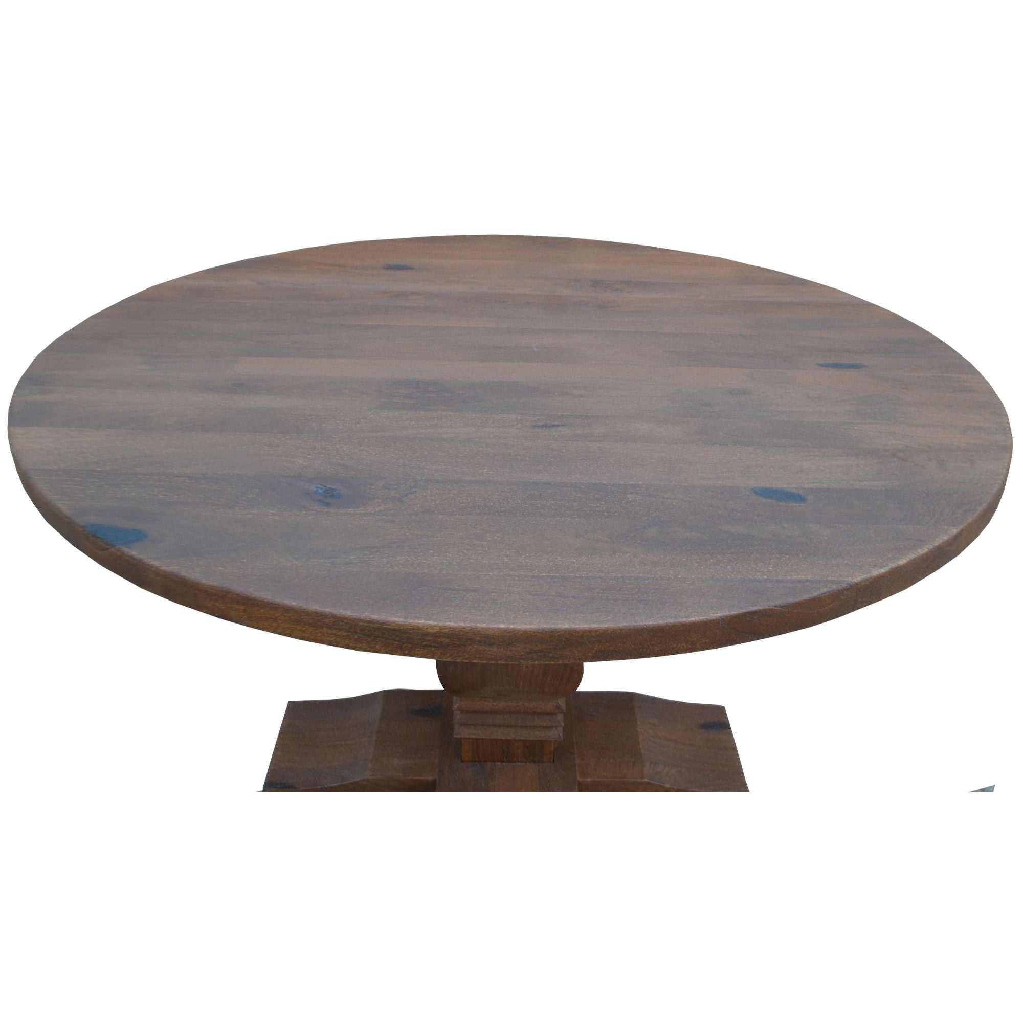 Florence  Round Dining Table 135cm French Provincial Pedestal Solid Timber Wood