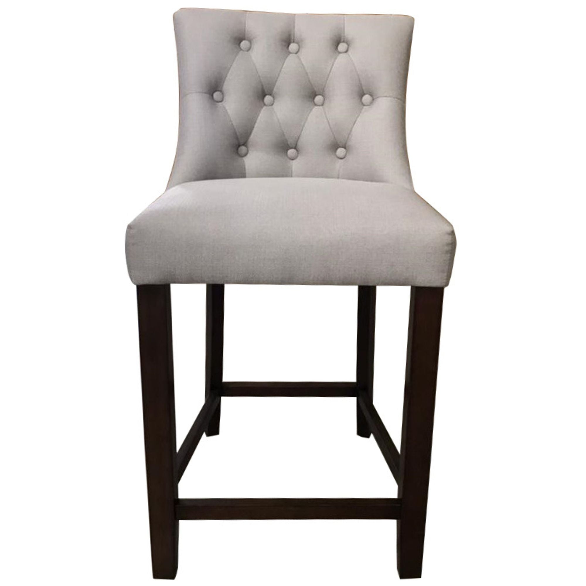 Florence  4pc High Fabric Dining Chair Bar Stool French Provincial Solid Timber