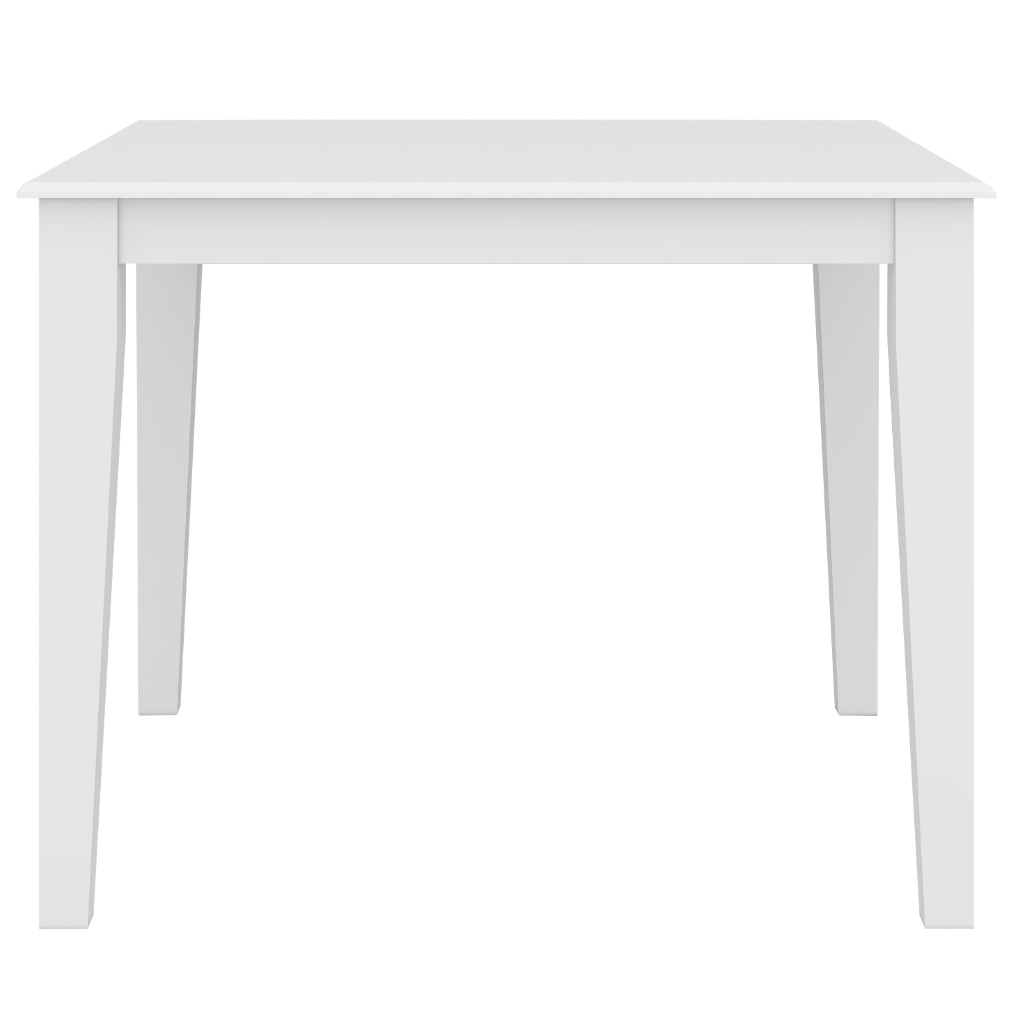 Daisy Dining Table 100cm Solid Acacia Timber Wood Hampton Furniture - White