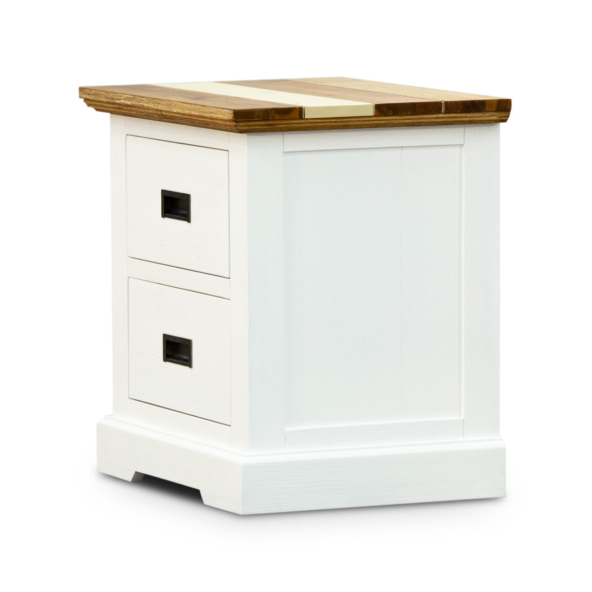 Orville Bedside Tables Drawers Storage Cabinet Shelf Side End Table - MultiColor