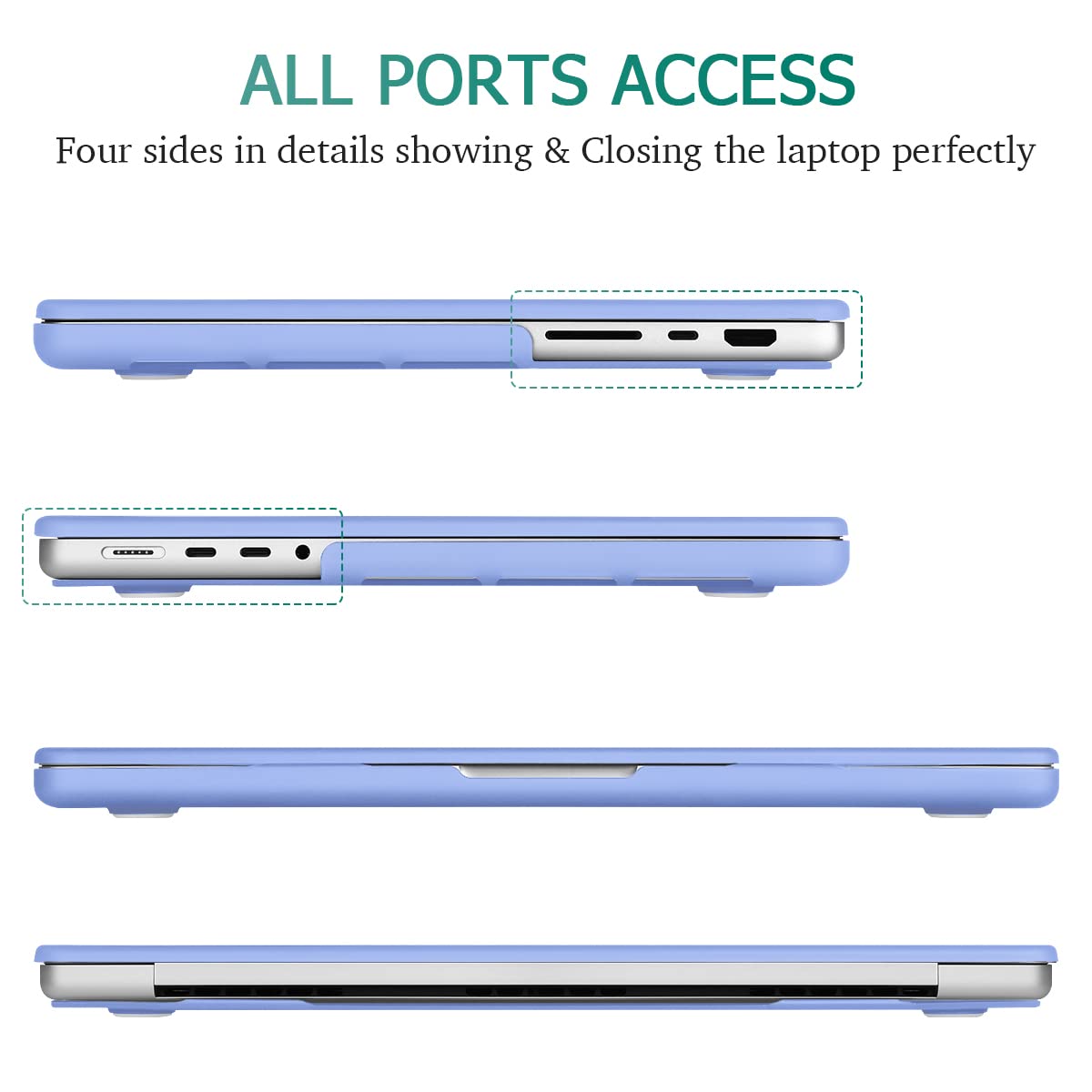 Suitable for  MacBook Pro 14 Max Inch Case 2023 2022 2021 M2 A2779 M1 A2442 Hardshell Case Keyboard Cover