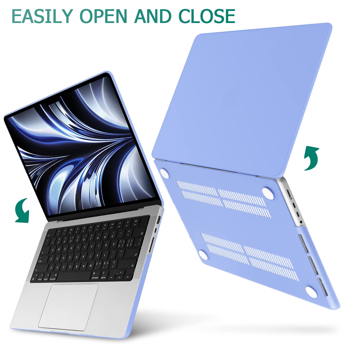 Suitable for  MacBook Pro 14 Max Inch Case 2023 2022 2021 M2 A2779 M1 A2442 Hardshell Case Keyboard Cover