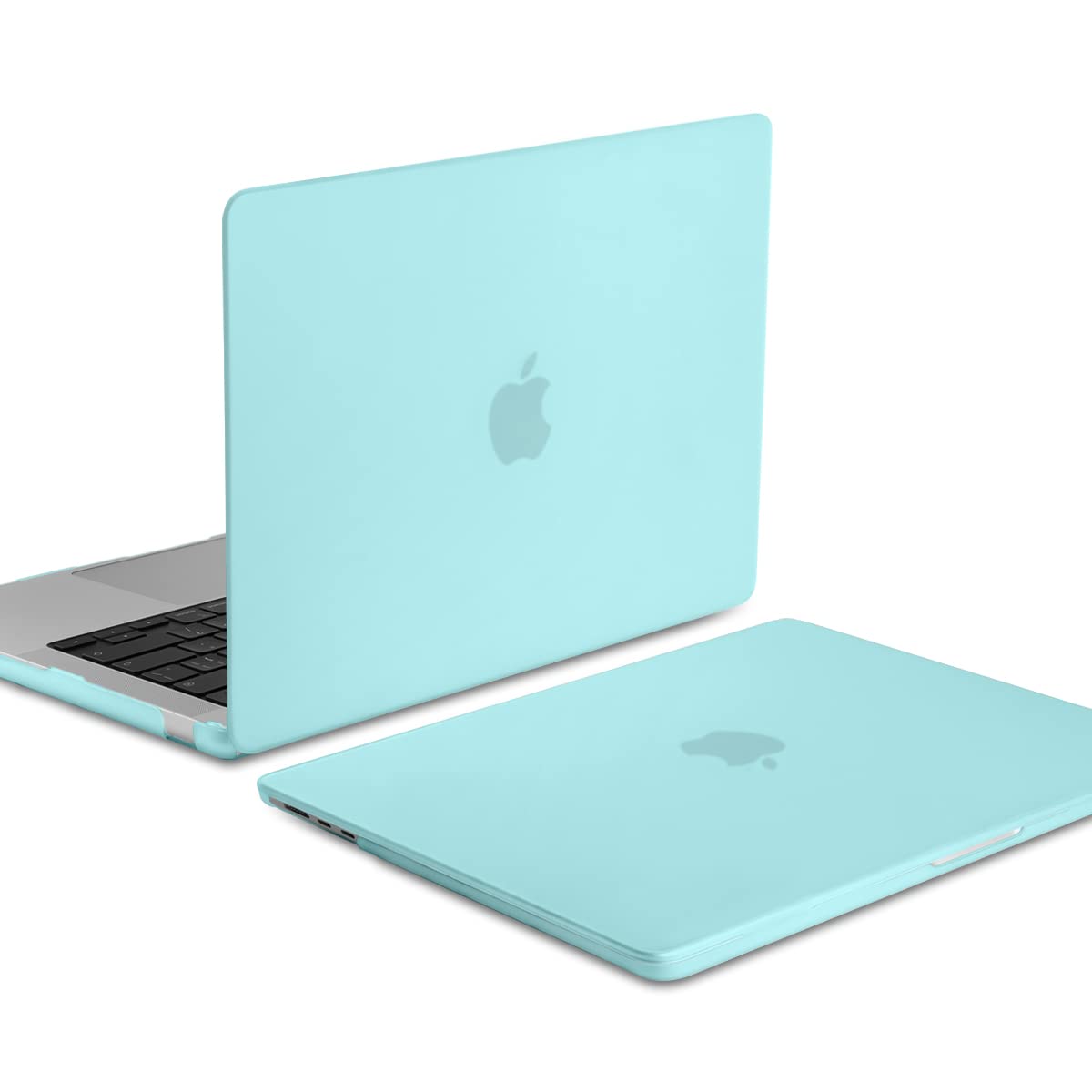 Suitable for  2023 2022 MacBook Air 13 inch case M2 Model A2681 Hard Shell Case Keyboard Cover Turquoise