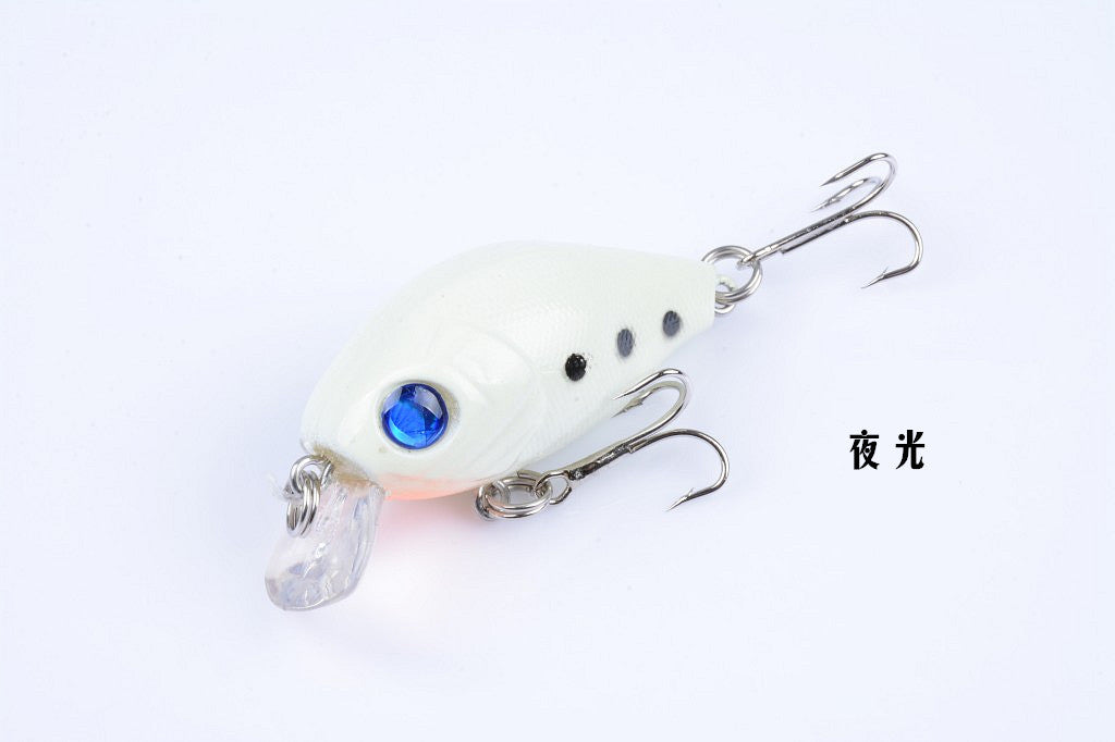 3x 5cm Popper Crank Bait Fishing Lure Lures Surface Tackle Saltwater