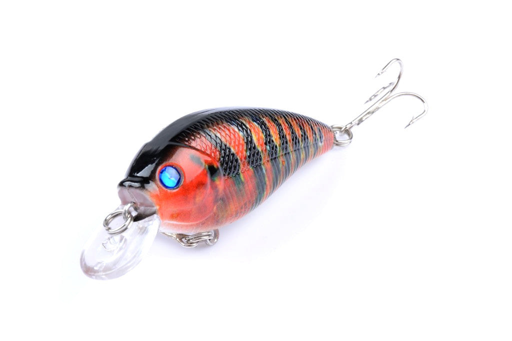 5x 7cm Popper Crank Bait Fishing Lure Lures Surface Tackle Saltwater