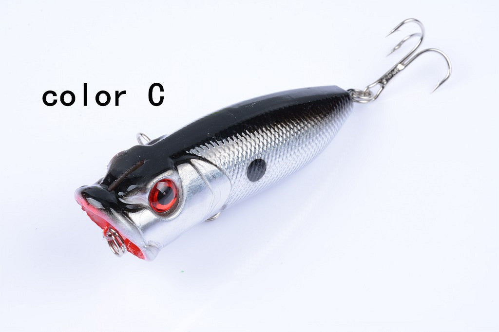 5X 6.5cm Popper Poppers Fishing Lure Lures Surface Tackle Fresh Saltwater