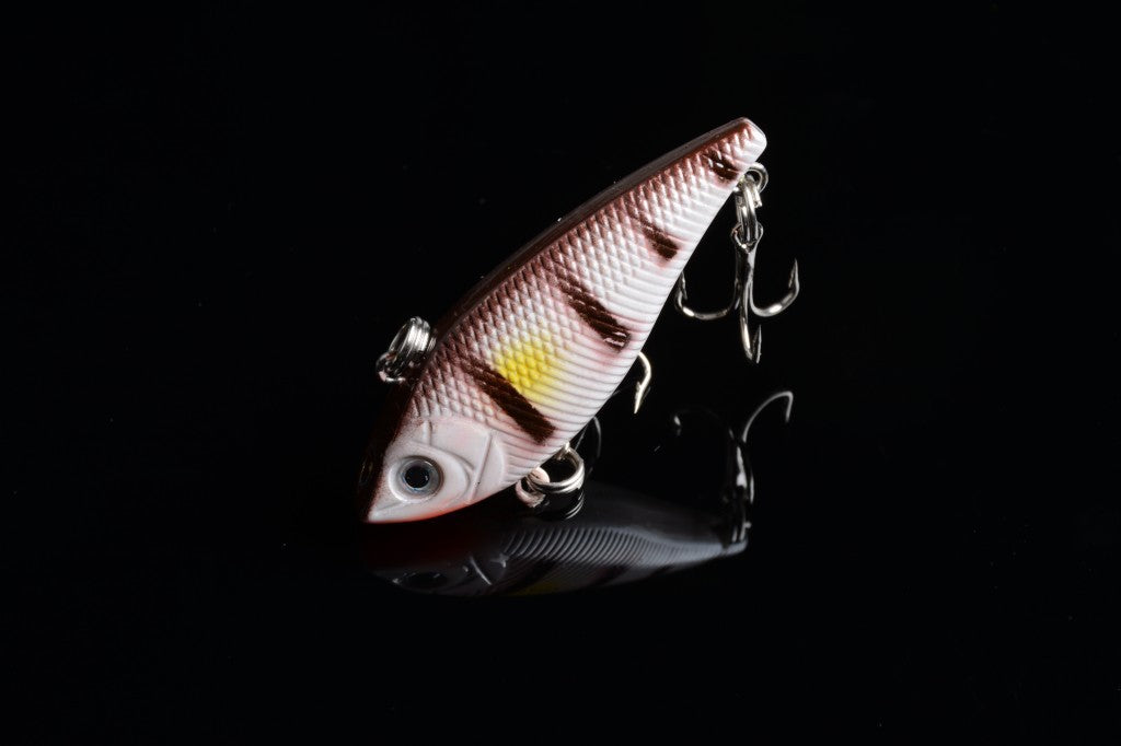 8x 5cm Vib Bait Fishing Lure Lures Hook Tackle Saltwater