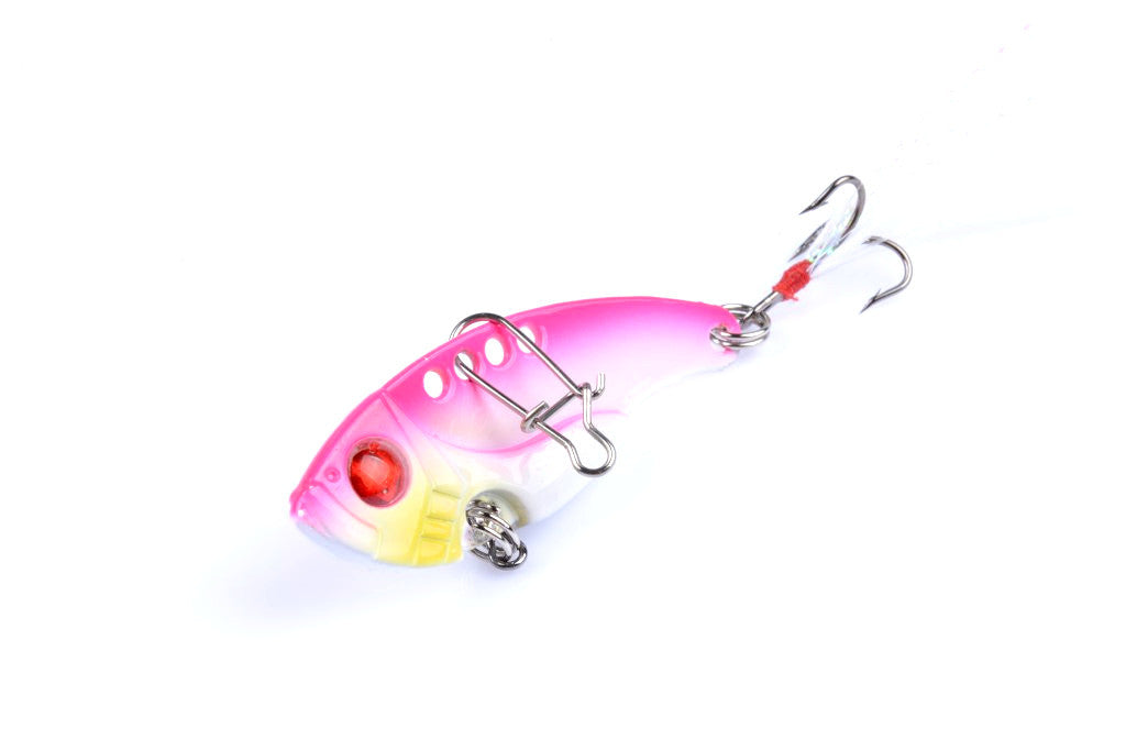 4x 5.5cm Vib Bait Fishing Lure Lures Hook Tackle Saltwater