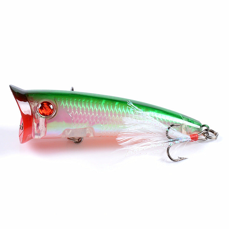 7x Popper Minnow 7.8cm Fishing Lure Lures Surface Tackle Fresh Saltwater