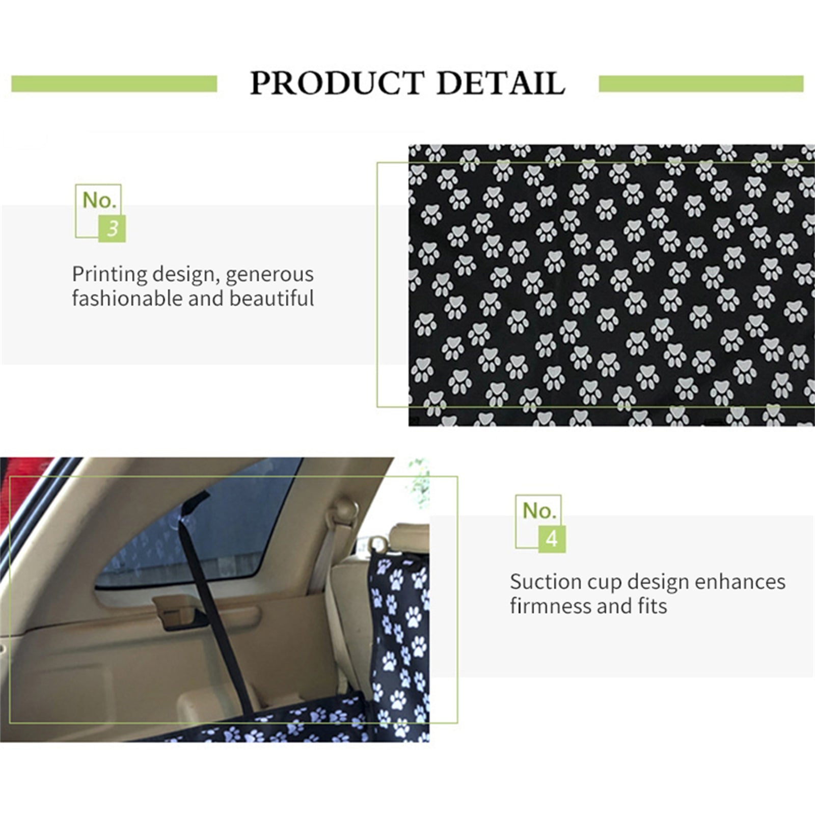 Waterproof Pet Dog Car Seat Cover Hammock Non-Slip Protection Premium Quality