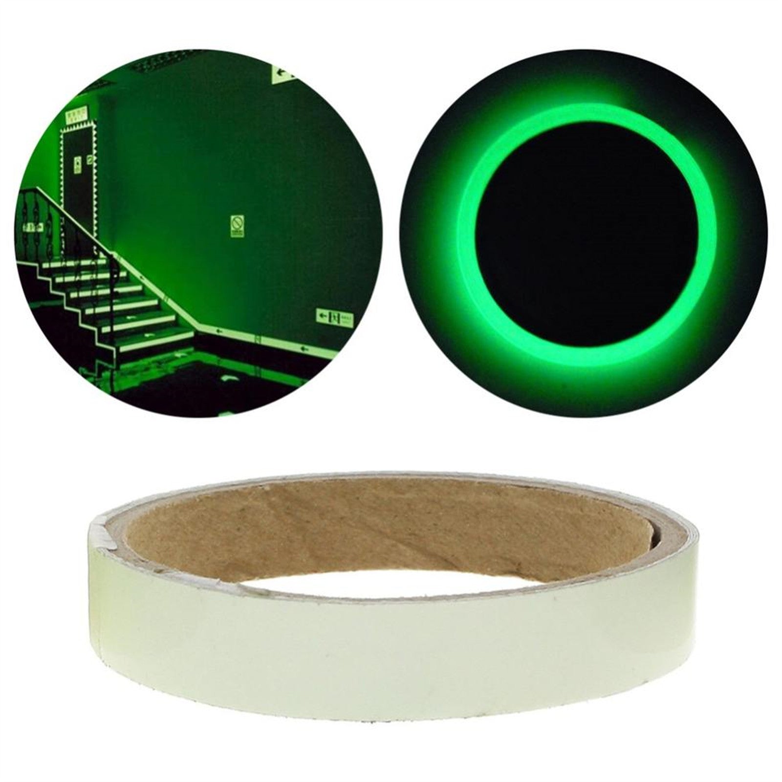 A+Living Luminous Fluorescent Decorative Glow Green Storage Stair Anti-Slip Sticker