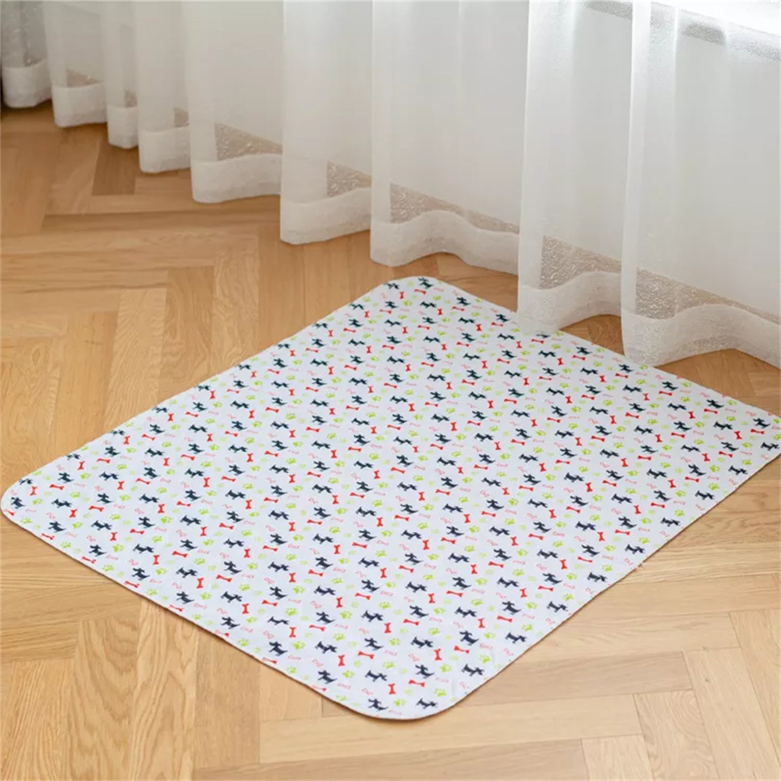 Pawfriends Washable Pet Dog Pee Pad Reusable Cat Puppy Training Wee Absorbent Mat Bed 80x90