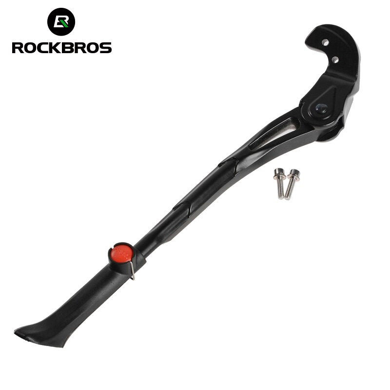 Adjustable Bike Stand One Size Fits All - ROCKBROS Mountain Bike Standard Kick Stand Parking Adjustable 40cm Removable - Photo Shoot