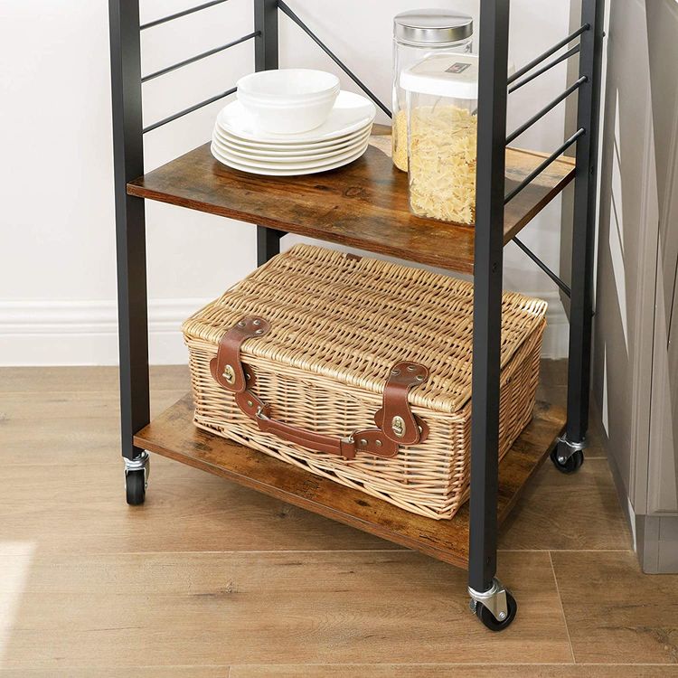 VASAGLE Kitchen Baker's Rack on Wheels