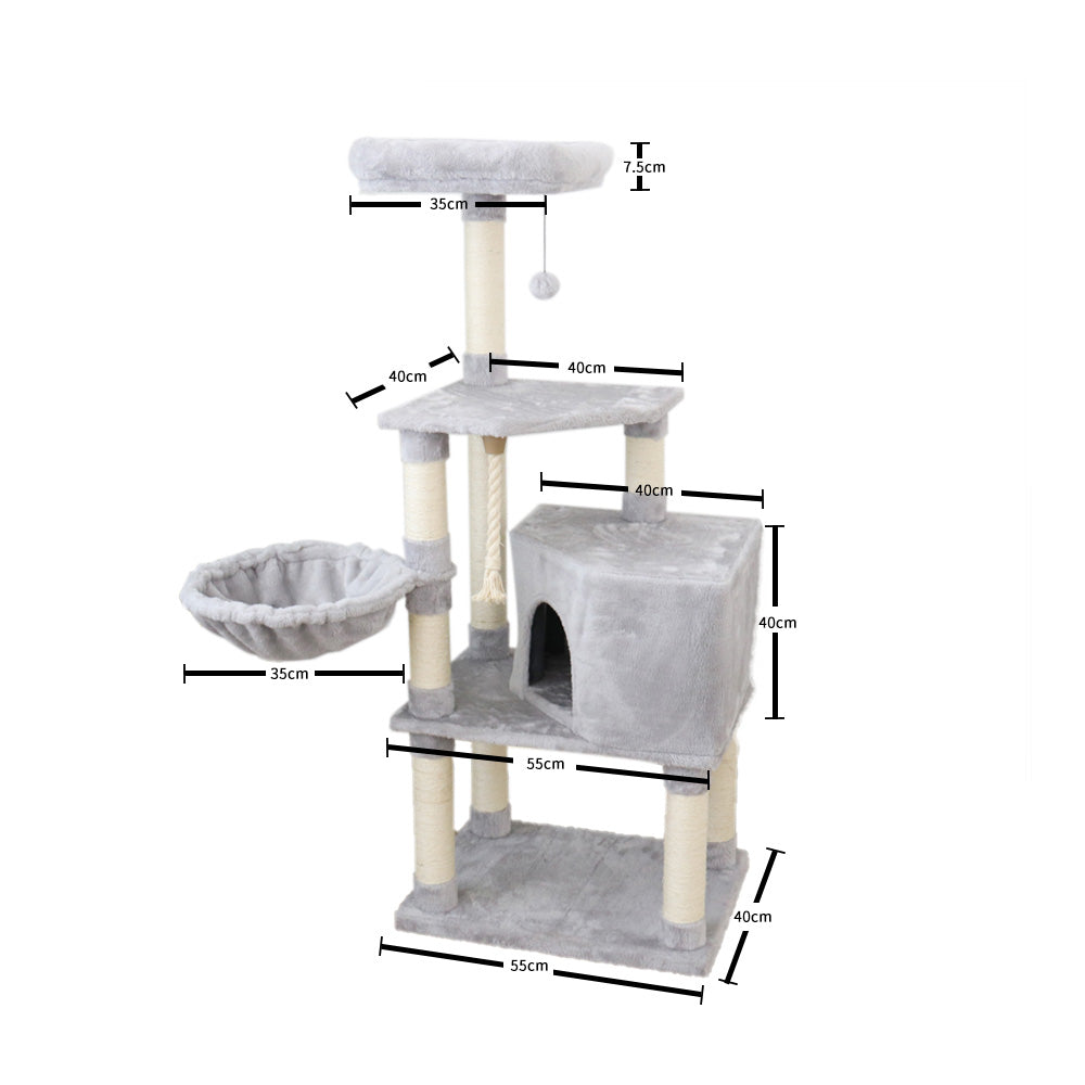 CATIO Cat Scratching Tree Supreme Condo 136cm