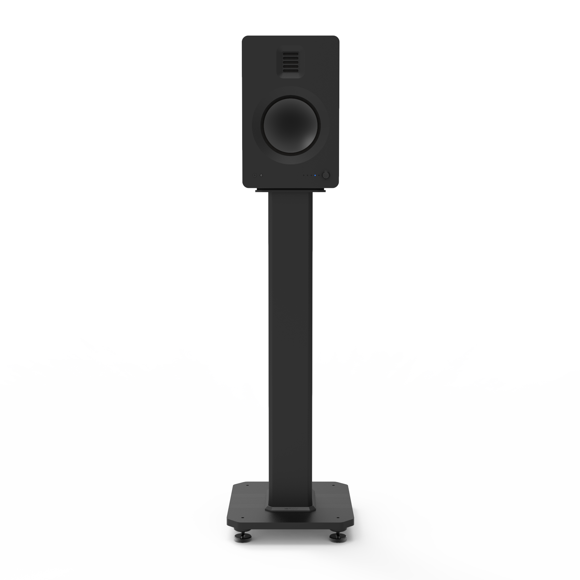 Kanto SX26 26" Tall Fillable Speaker Stands with Isolation Feet - Pair, Black