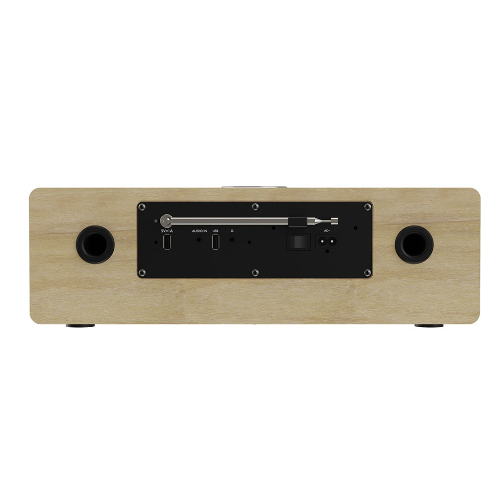 Majority Oakington Bluetooth, DAB Radio & CD Player-Oak