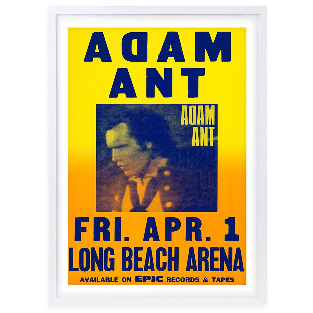 Wall Art's Adam Ant Large 105cm x 81cm Framed A1 Art Print