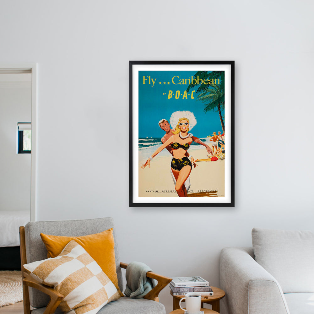 Wall Art's Aperol Terrazza Large 105cm x 81cm Framed A1 Art Print