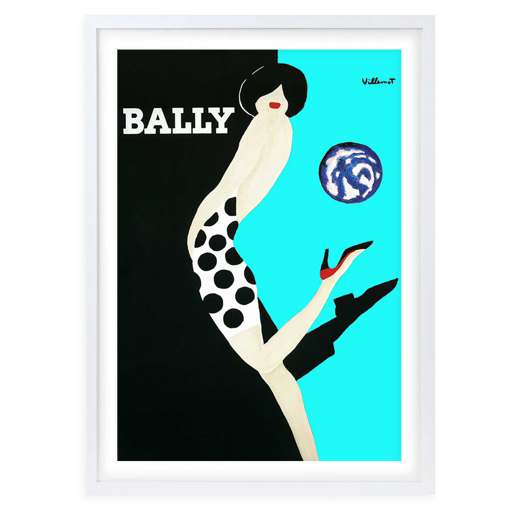 Wall Art's Bally 12 Large 105cm x 81cm Framed A1 Art Print