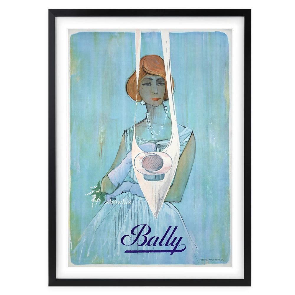 Wall Art's Bally Showbiz Large 105cm x 81cm Framed A1 Art Print