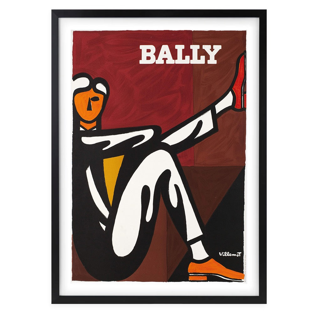 Wall Art's Bally Large 105cm x 81cm Framed A1 Art Print