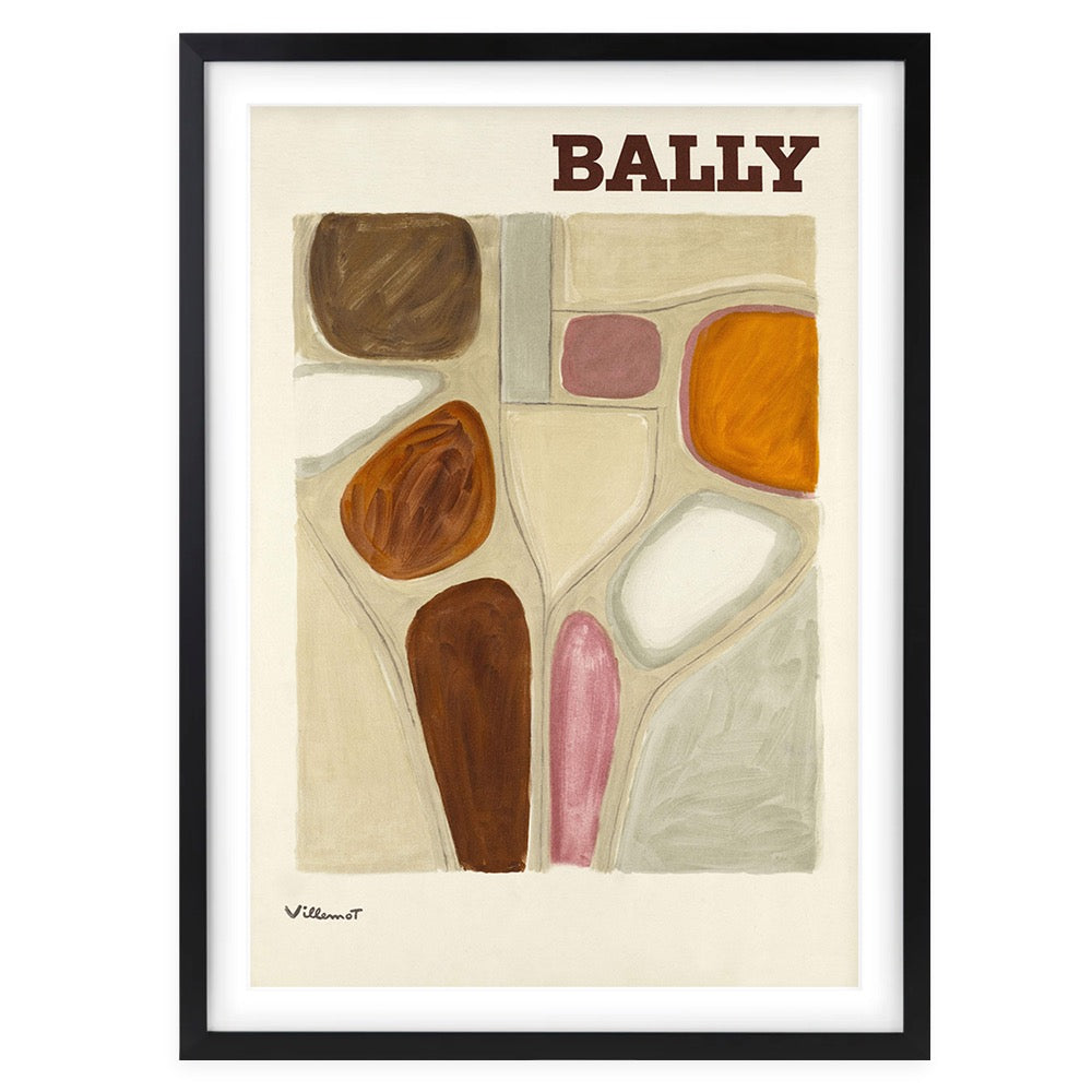 Wall Art's Bally 2 Large 105cm x 81cm Framed A1 Art Print