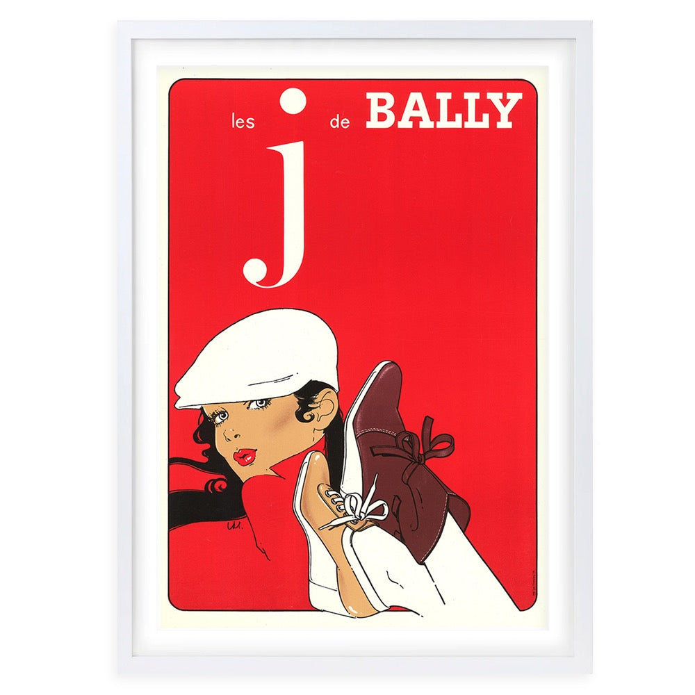 Wall Art's Bally 6 Large 105cm x 81cm Framed A1 Art Print