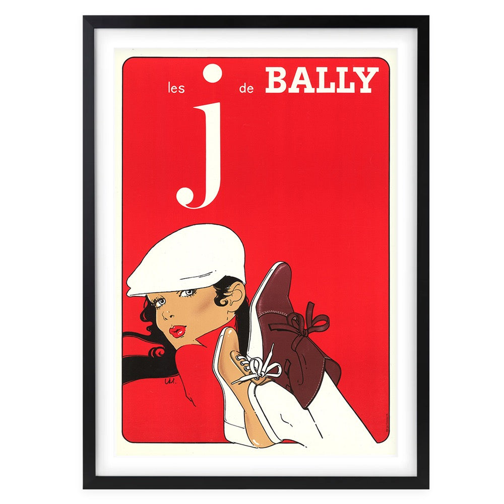 Wall Art's Bally 6 Large 105cm x 81cm Framed A1 Art Print