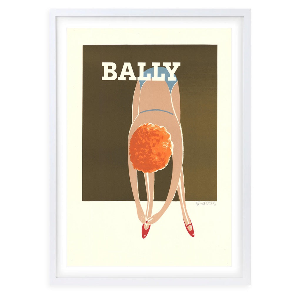 Wall Art's Bally 7 Large 105cm x 81cm Framed A1 Art Print