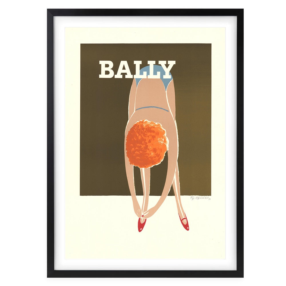 Wall Art's Bally 7 Large 105cm x 81cm Framed A1 Art Print