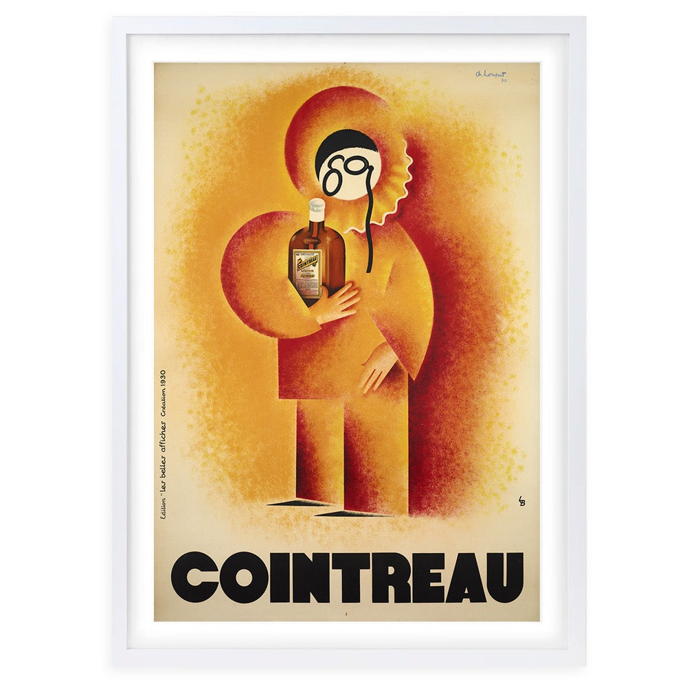 Wall Art's Cointreau 1930 Large 105cm x 81cm Framed A1 Art Print