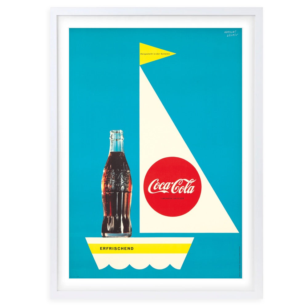 Wall Art's Coca Cola 1 Large 105cm x 81cm Framed A1 Art Print