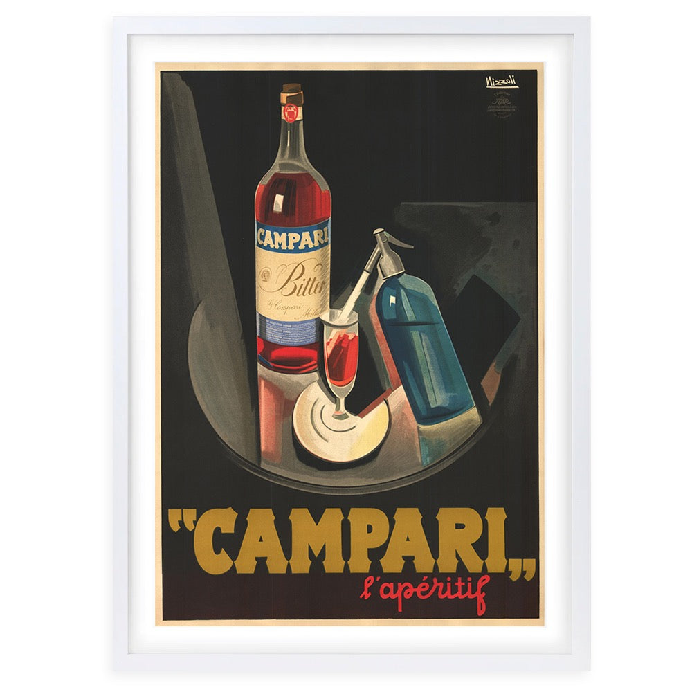 Wall Art's Campari 1 Large 105cm x 81cm Framed A1 Art Print