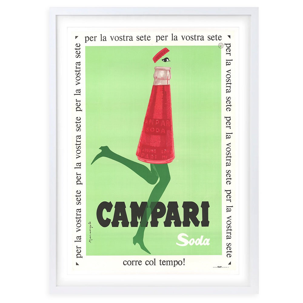 Wall Art's Campari 2 Large 105cm x 81cm Framed A1 Art Print