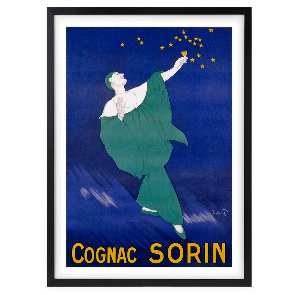 Wall Art's Cognac Sorin Large 105cm x 81cm Framed A1 Art Print