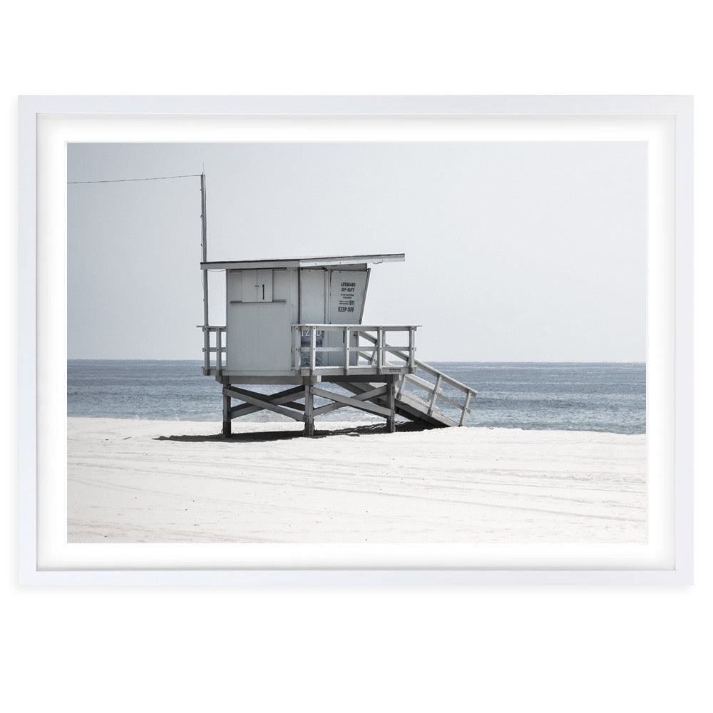 Wall Art's Beach Patrol Large 105cm x 81cm Framed A1 Art Print