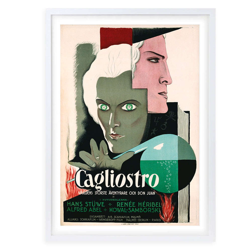 Wall Art's Cagliostro Large 105cm x 81cm Framed A1 Art Print