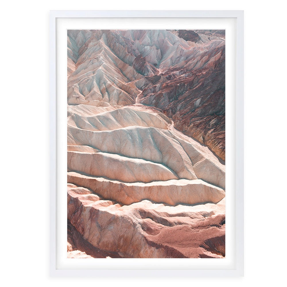 Wall Art's Desert Valley Large 105cm x 81cm Framed A1 Art Print