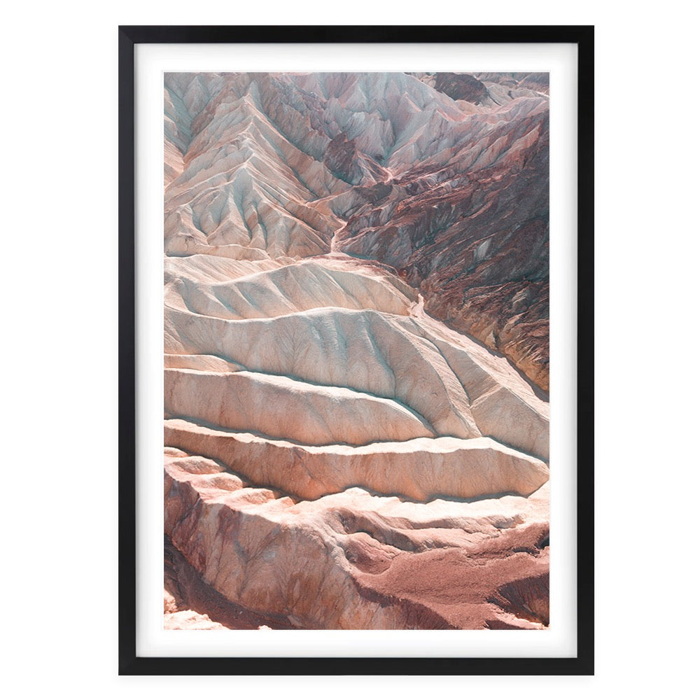 Wall Art's Desert Valley Large 105cm x 81cm Framed A1 Art Print