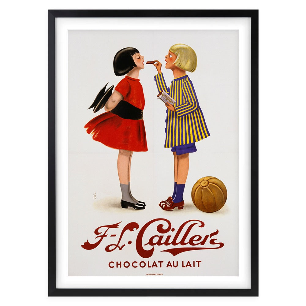 Wall Art's F.L.Caillers Large 105cm x 81cm Framed A1 Art Print